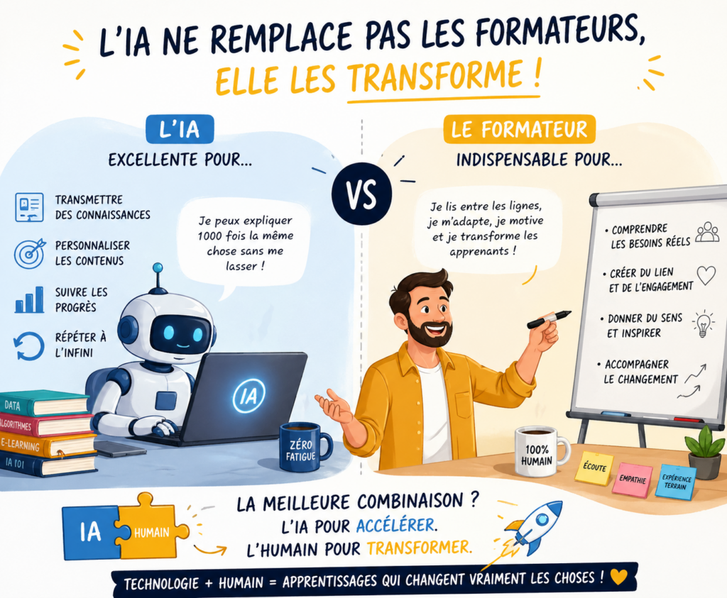 L’IA sait tout faire… sauf motiver les participants du lundi matin!