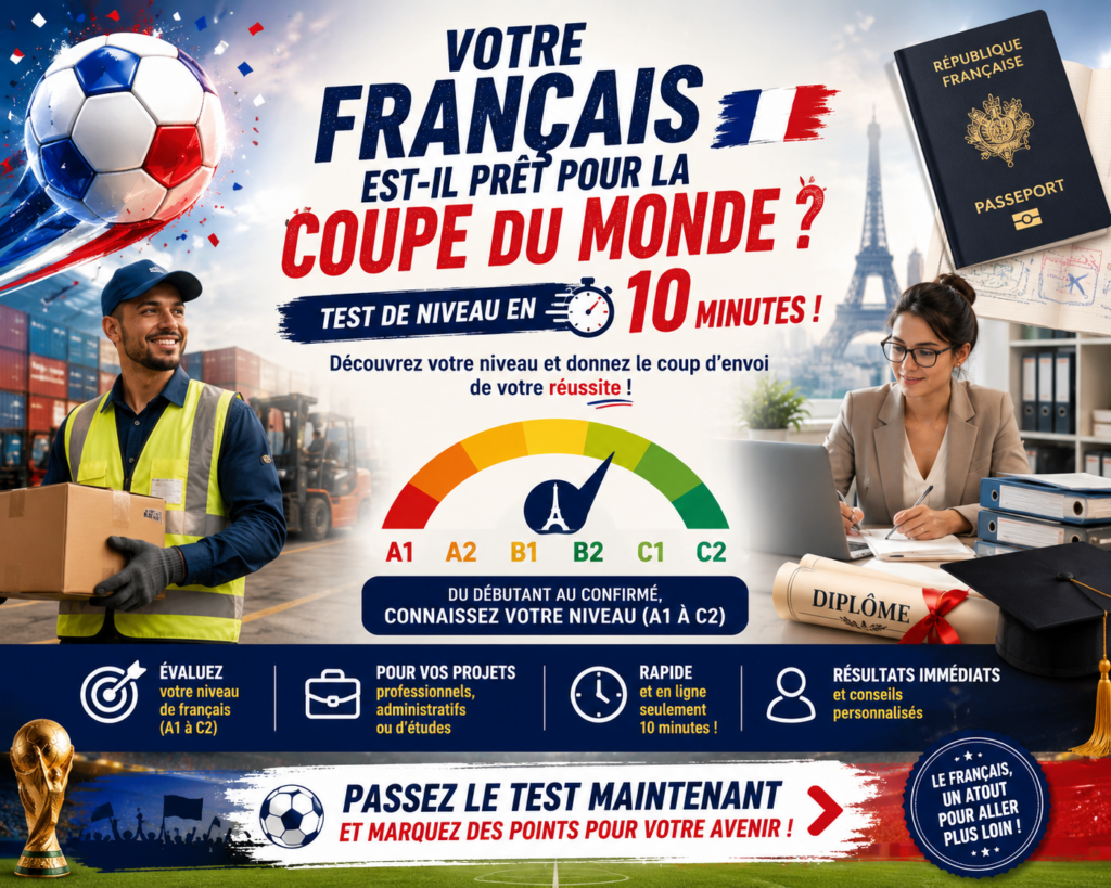 ⚽ Votre français est-il prêt pour la Coupe du Monde ?